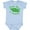 AE-Light Blue, variant on Inktastic Give Peas a Chance. Boys or Girls Baby Bodysuit