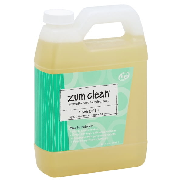 Indigo Wild Zum Clean Laundry Soap, Sea Salt, 32 Fluid Ounce - Walmart ...