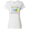 thumbnail image 3 of Inktastic 100 Days of School Party Women's T-Shirt, 3 of 5