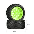 thumbnail image 3 of Labymos 4 PCS 85mm Wheel Rim and Rubber Tire for 1:10 Scale RC Car DIY, 3 of 8