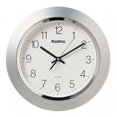 thumbnail image 1 of Dainolite 29012-MT-SV 14 in. Dia Quartz Clock with Plastic Face - Silver, 1 of 2