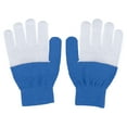 thumbnail image 2 of Women's WEAR by Erin Andrews Los Angeles Chargers Color-Block Gloves, 2 of 2