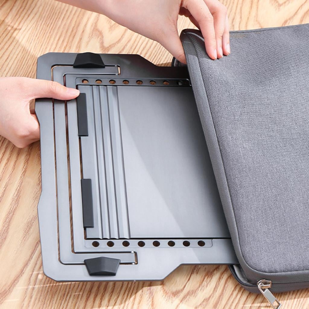 Laptop Cooling Pad Gaming Laptop Coolers Laptop Fan Cooling Stand with Quiet Cooling Fan Folding Bracket for Laptop