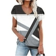 thumbnail image 1 of DPTALR T-shirt Imprimé pour Femme - T-shirt à Col Rond, 1 of 4