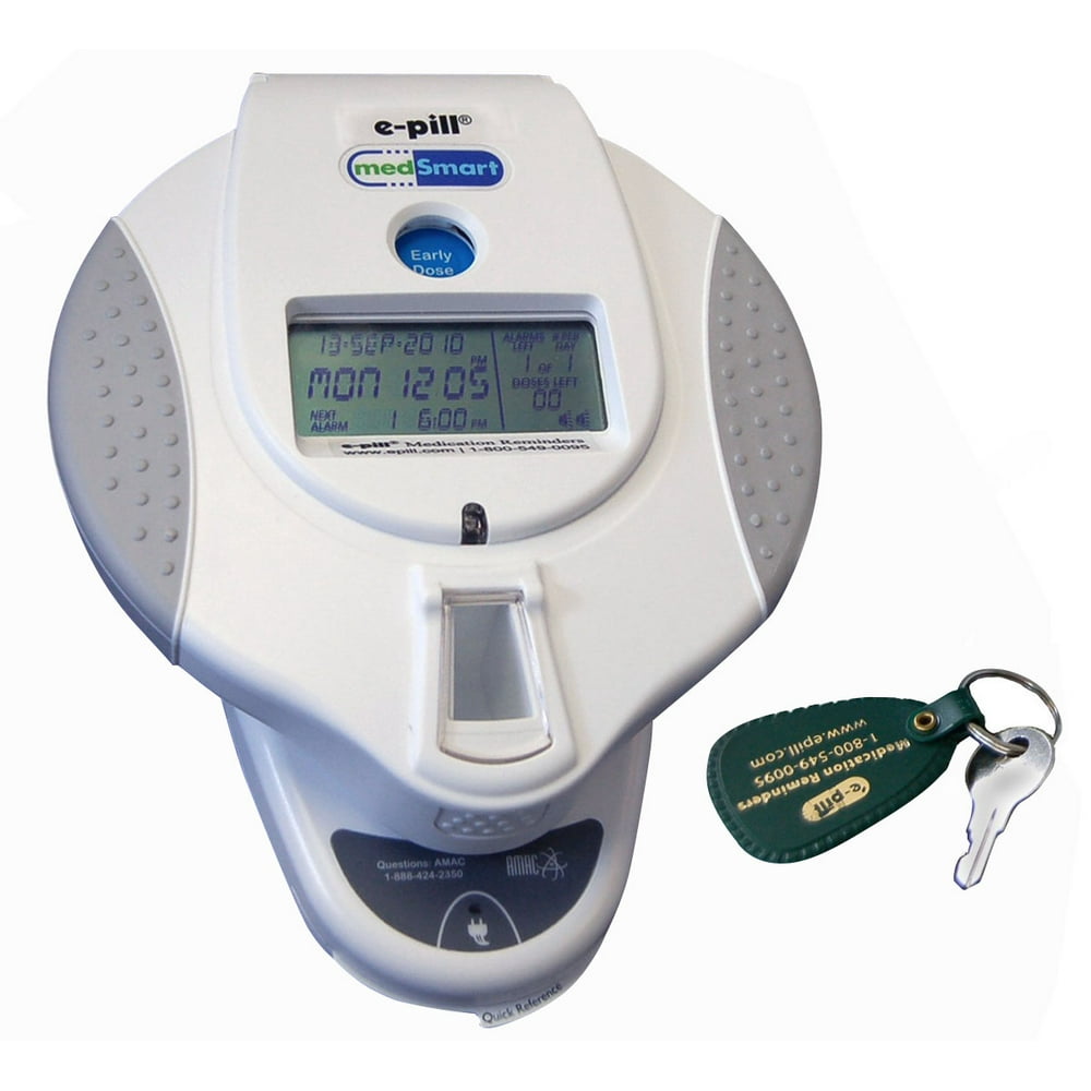 ePill MedSmart Advanced Locked Professional Automatic Pill Dispenser