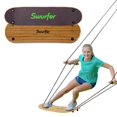 thumbnail image 1 of Swurfer The Original Tree Swing Swing Stand Up Surf Swing con diseño de Asiento de monopatín y Asas  multicolor, 1 of 6