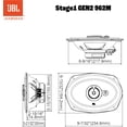 thumbnail image 5 of Bocinas Jbl Para Auto Stage1 962m Gen2 6x9 Pulgadas 560w Máx, 5 of 5