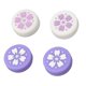 thumbnail image 2 of 4Pcs Thumb Grip Caps for Switch Soft Silicone Prevent Slip Replacement Joystick Caps Thumb Stick Caps for Switch Lite Purple, 2 of 5