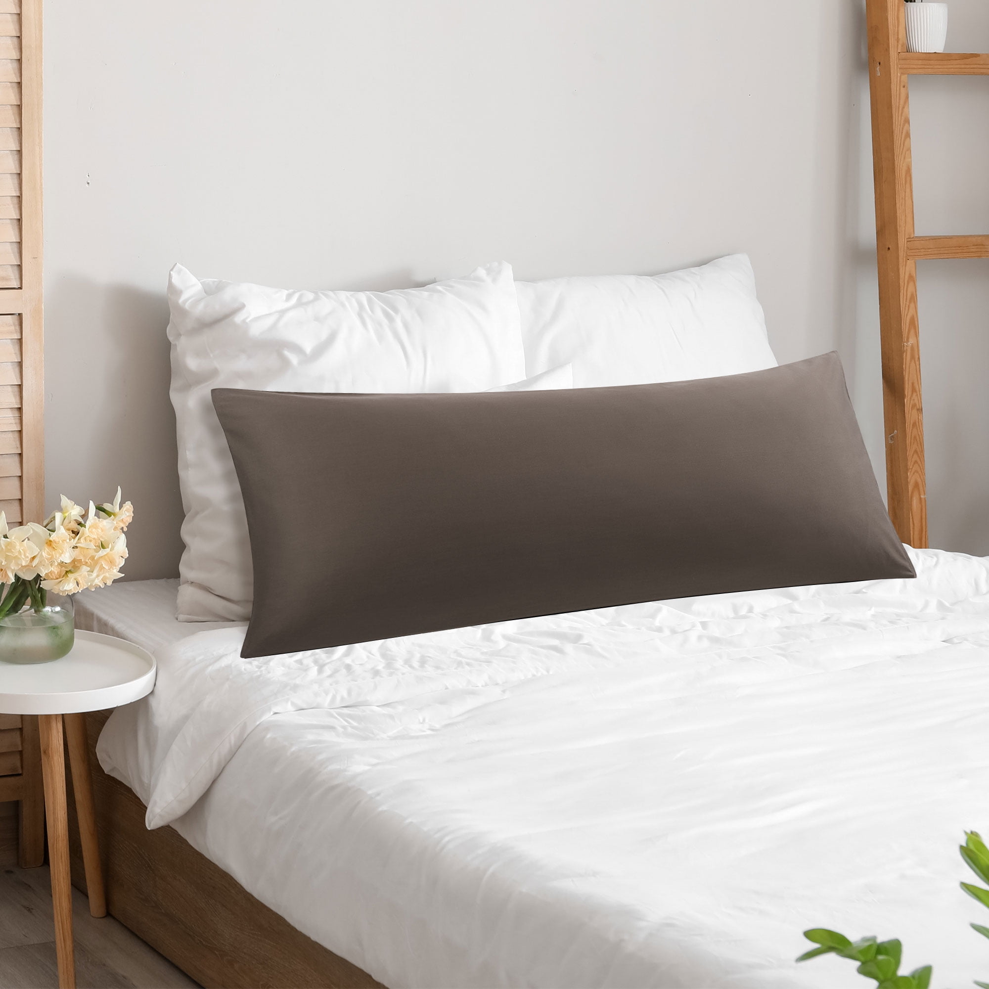 Unique Bargains Cotton Body Pillowcase Breathable Envelope Beaver 20"x72"