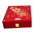 thumbnail image 4 of Joyero Yinane Terciopelo Rojo Caja de Exhibición de Joyería, 4 of 5