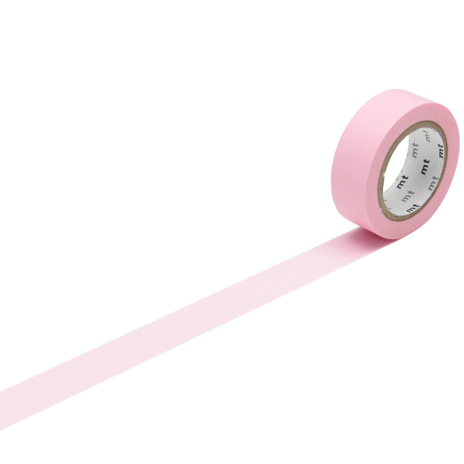 mt Solids Washi Paper Masking Tape: 3/5 in. x 33 ft. (Rose Pink)