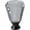 Black / Clear, variant on Urbanest Crystal Anne Lamp Finial – 2 Inch Tall, Black Base– Decorative Lamp Shade Finial for Table & Floor Lamps- 2 Pieces