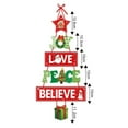 thumbnail image 5 of Opvise Christmas Door Hanging Festive Party Decor Eco-friendly Eye-catching Xmas Door Hanging for Merry Atmosphere for Christmas A, 5 of 7
