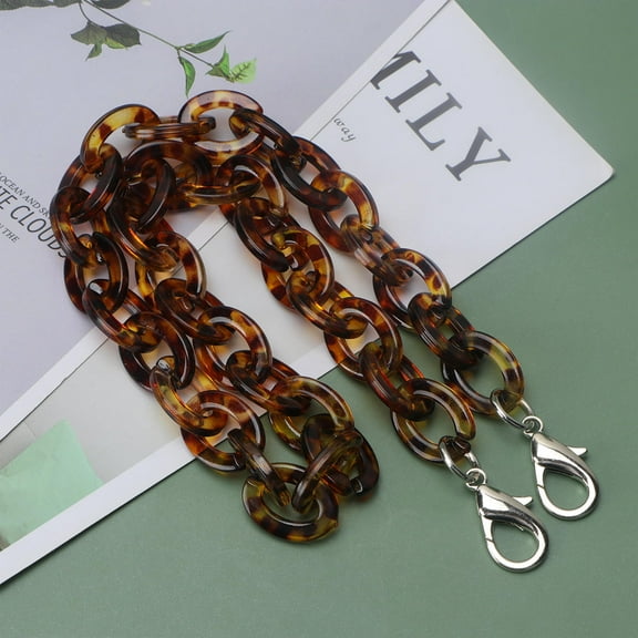 Clispeed Handbags Purse Extender Chain Bag Chain Link Aluminum Alloy 1Pack