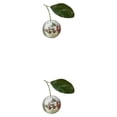 thumbnail image 2 of Inteprter Cherry Disco Balls Modern Mushroom Kawaii Iluminación de doble espejo Círculo de vidrio simulado Decoración para el hogar para Bar Type2 NO2, 2 of 6