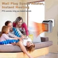 thumbnail image 4 of 2025 Portable 800W Ceramic Heater with Remote, Timer, LED Display & 2 Heat Settings Edition 0919, 4 of 5