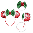thumbnail image 3 of Diadema para el pelo para niñas, diademas con purpurina, accesorios para el cabello para decoraciones navideñas y fiestas, 3 of 5
