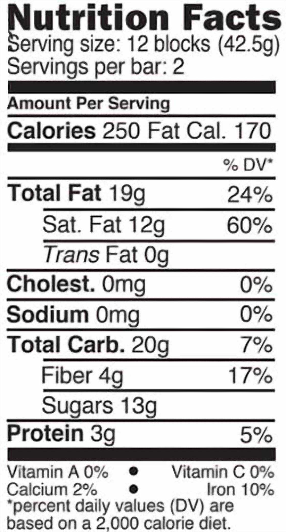 (Pack of 12), Divine Chocolate 70% Dark Chocolate with Mint Crisp, 3 oz