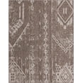 thumbnail image 2 of Rugs.com Outdoor Bohemian Collection Rug – 8' x 10' Brown Flatweave Rug Perfect For Living Rooms, Large Dining Rooms, Open Floorplans, 2 of 5