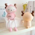 thumbnail image 4 of Coofit 2PCS Resin Ornament Creative Lovely Long Leg Tabletop Ornament Desk Decoration, 4 of 5