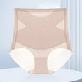 thumbnail image 2 of BOBOGOJP Cotton Underwear for Women Stretch Lace Hipster Panties (Coffee,XXL), 2 of 4
