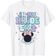 thumbnail image 1 of Disney Minnie Mouse In My Bride Era Cute Big Chest Logo Graphic T-Shirt All Size S-5XL, 1 of 3