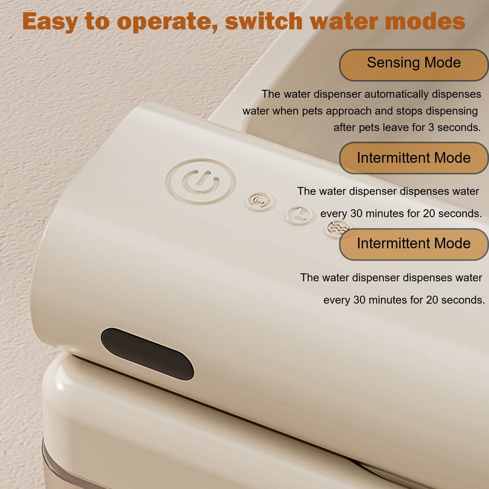 Wireless Cat Water Fountain Battery Operated 4L For Pets Dog Cat Water Dispenser Filter Chip Water Purification Core