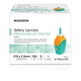 thumbnail image 2 of McKesson Safety Lancet, Retractable, Pressure-Activated Finger Device, Sterile - Ideal for Blood Testing - Single Use, 21 Gauge, 2.0mm Depth, 100 Count, 1 Pack, 2 of 2