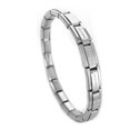 thumbnail image 1 of Fashion Stainless Steel Bracelet Italian Charm Women Jewelry Elastic Stretch, 1 of 5