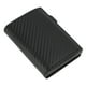 thumbnail image 4 of Tarjetero para tarjeta de crédito con tecnología de seguimiento RFID, billetera para tarjetas, estuche de bolsillo para mujeres, hombres, viajes, fibra de carbono, negro, 4 of 10