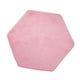 thumbnail image 5 of Niños Castillo de Interior Tienda Hexagonal Alfombra de Actividad Cojín de Peluche Rosa, 5 of 9