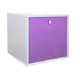 thumbnail image 2 of Buro Flotante Recamara Mdf Recamara Ensamblado Vinil Lila, 2 of 8