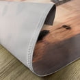 thumbnail image 5 of Ambesonne Detroit Place Mats Set of 4, Idyllic Sunset View, Standard Size, Coral Dark Brown, 5 of 6