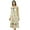 Beige, variant on Bimba Mid Calf Nightwear Cotton Sleepwear Sleeveless Nursing Night Gown Dress