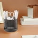 thumbnail image 5 of Organizador de bolígrafo giratorio 360° Organizador de escritorio giratorio | 8 ranuras Blanco Negro | Portalápices, suministros de oficina, accesorios de espacio de trabajo con estilo, 5 of 6