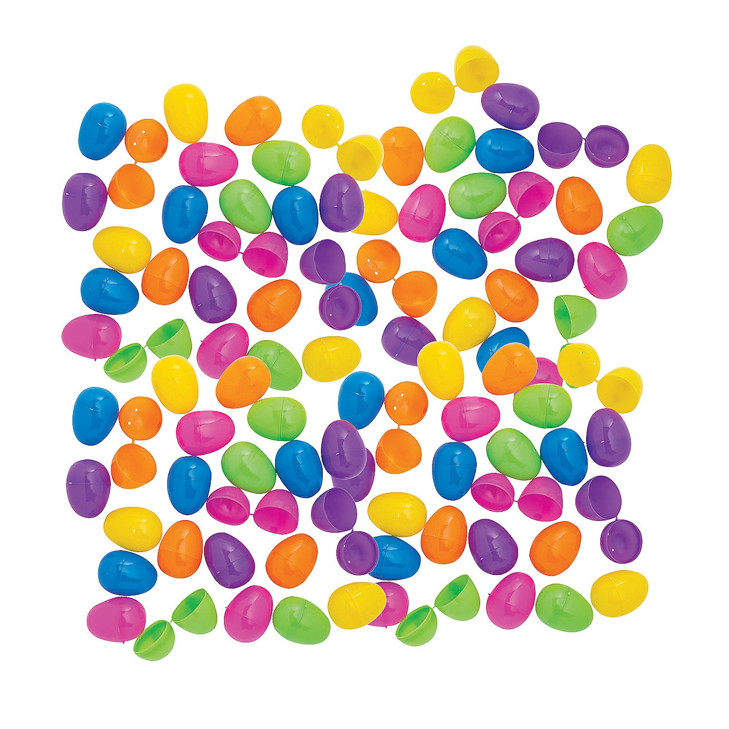 Colorful Bright Easter Eggs, 2" Mega Bulk 1728 Pieces