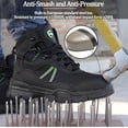 thumbnail image 3 of AUXDIQ Safety Trainers Men Women Steel Toe Cap Trainers Lightweight Work Shoes Comfy Industrial Sneakers Construction Work Boots, 3 of 6