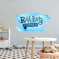 thumbnail image 2 of SIGNAGE - Kids Bedroom Study Room Blue Themed Signage Vinyl Decoration Reading Corner Lettering Art Design Adhesive Home Wall Decal Sticker 30" x 15", 2 of 5