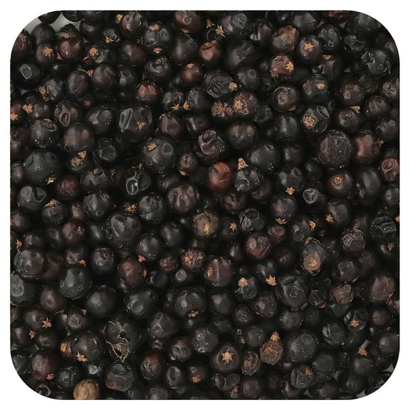 Frontier Natural Products Organic Juniper Berries Whole -- 1 lb