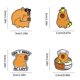 thumbnail image 3 of Cute Cartoon Capybara Enamel Brooch Stylish Capybara Pin Badge Unique Brooch Charm Perfect For Casual And Party Wear, 3 of 5