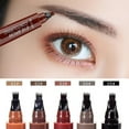 thumbnail image 3 of potrochi Eyebrow Pencils for Women, 4 Tip Precise Waterproof Brow Pen, Microblading Eyebrow Contouring Pen, 4 Fork Tip Eyebrow Pencil Creates Lasting MakeUp, E, 3 of 3