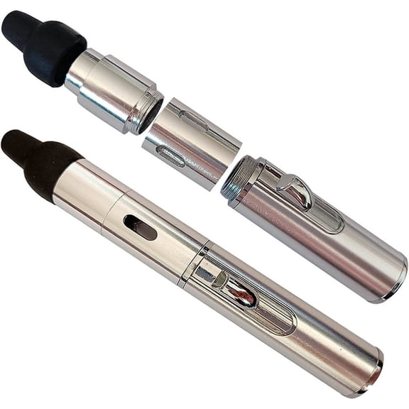 2PCS New Torch Lighter, Lighters Refillable Butane Fuel Soft Flame Lighter Adjustable Pen Torch Lighters