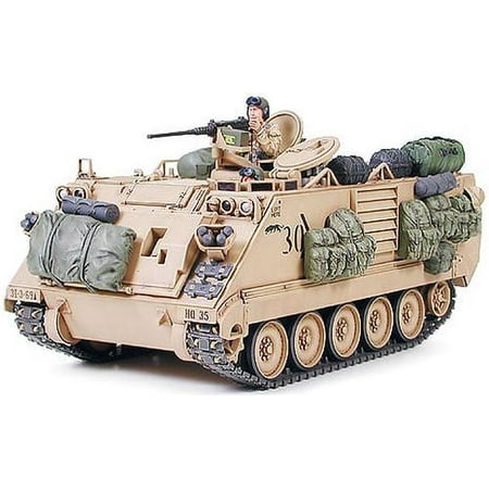 - Us Mii2a2 Armored Personnel Carrier 1/35 Scale Plastic Model Kit