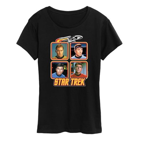 Star Trek - Retro Original Series Crew - Women's Short Sleeve Graphic T-Shirt