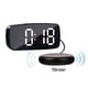 thumbnail image 2 of Reloj despertador con vibración súper fuerte y vibrador for cama, multifuncional, con doble puerto USB for personas sordas o con problemas de audición y que duermen profundamente, 2 of 6