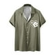 thumbnail image 1 of Camiseta Casual con Botón de Solapa de Color Sólido de Manga Corta para Hombres, Camiseta Ligera para Fiesta, Trabajo, Viajes Y Primavera Verano, 1 of 5