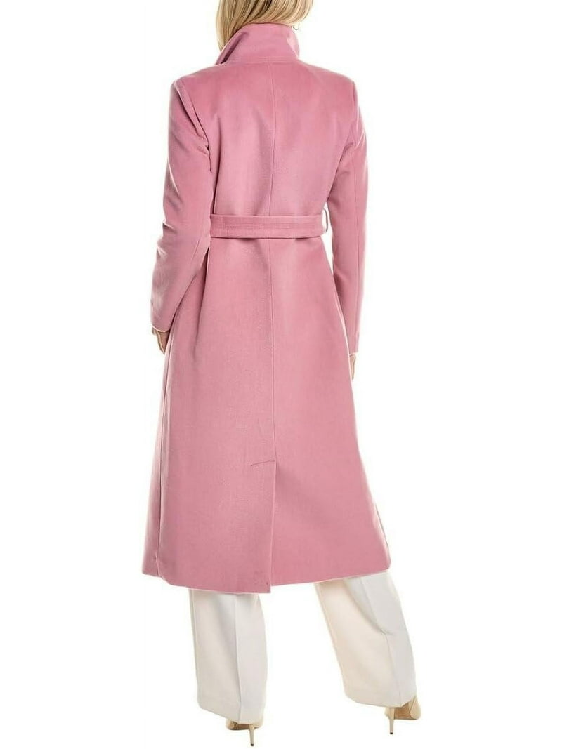 Kenneth Cole New York Women's Full Length Wool Jacket Maxi Coat