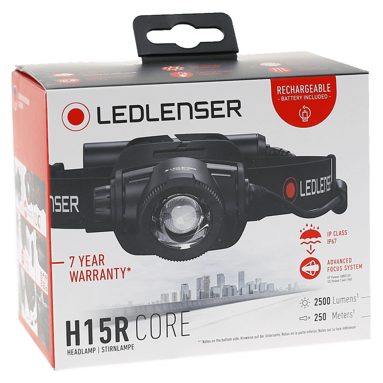 Led Lenser H15R Core Lampes frontales : Snowleader