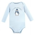 thumbnail image 5 of Hudson Baby Cotton Long-Sleeve Bodysuits, 5-Pack, Newborn- 24 Months, 5 of 7
