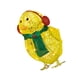 thumbnail image 1 of Matsuzay Chick luminoso de invierno de Navidad con bufanda, manualidades de escritorio, luces nocturnas, escultura de jardín, camino, césped, Kits de decoración para fiestas Tipo 1 Matsuzay HA040338-01, 1 of 6